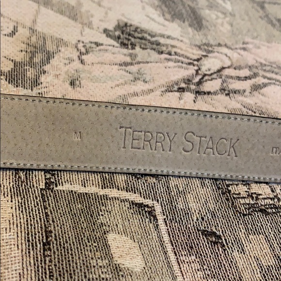 Terry Stack Accessories Vintage Terry Stack Leather Italian Belts